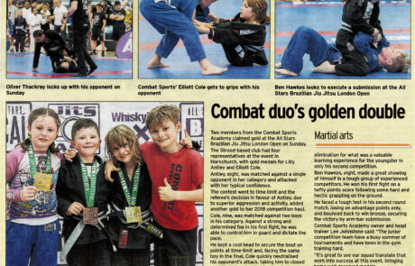 Elliott Cole is a Brazilian Jiu Jitsu athlete from Rochester in Kent and fights for Combat Sports Academy