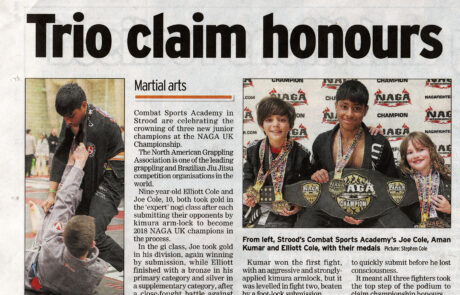 Elliott Cole is a Brazilian Jiu Jitsu athlete from Rochester in Kent and fights for Combat Sports Academy